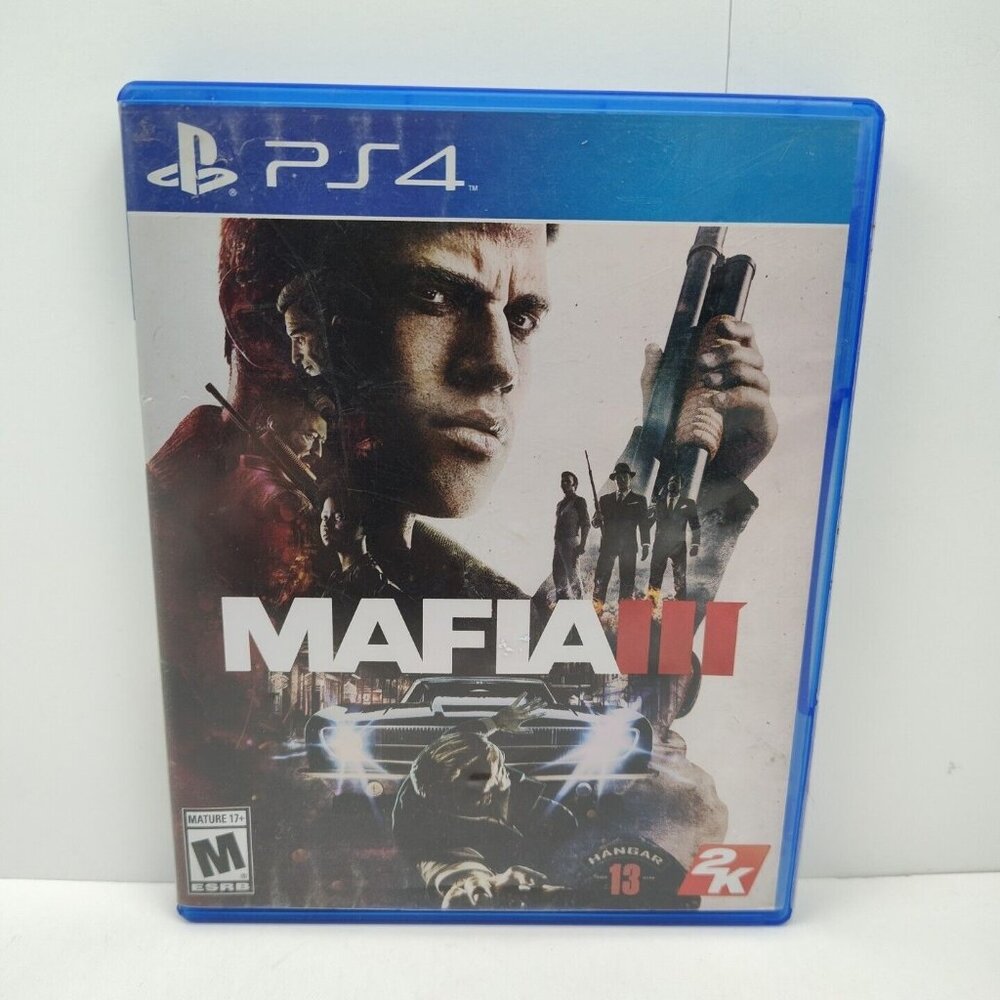 Mafia III (Sony Playstation 4, 2016) PS4 Map, Manual & Insert Tested & Working